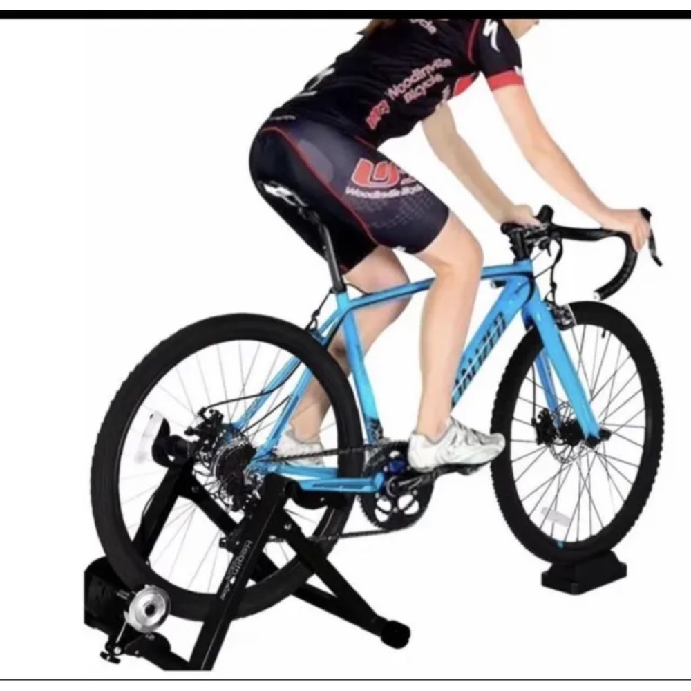 Indoor Bicycle Bike Trainer Exercise Stand - Black